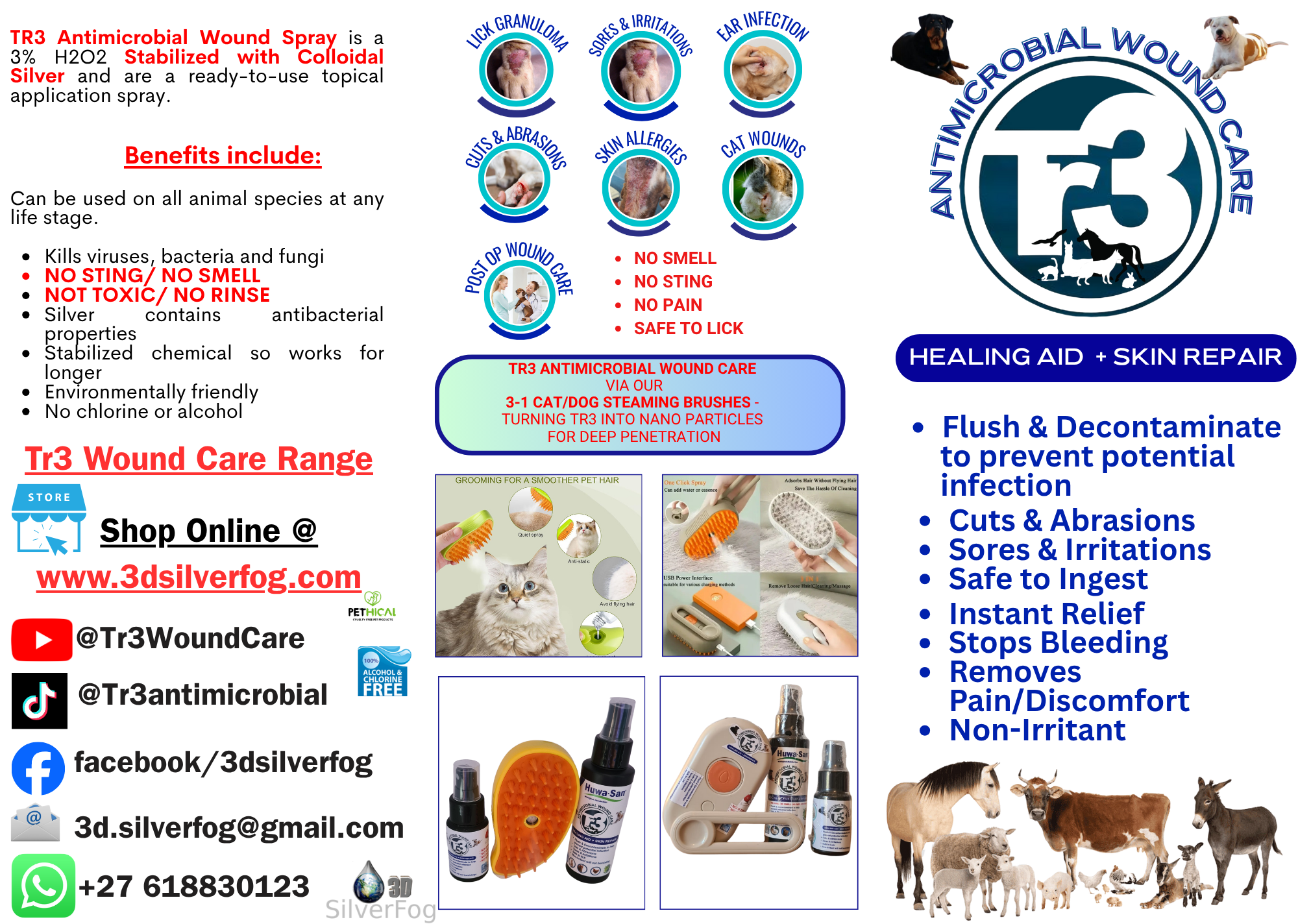 TR3 Antimicrobial Wound Care - Emergency Wound Care - Image 2