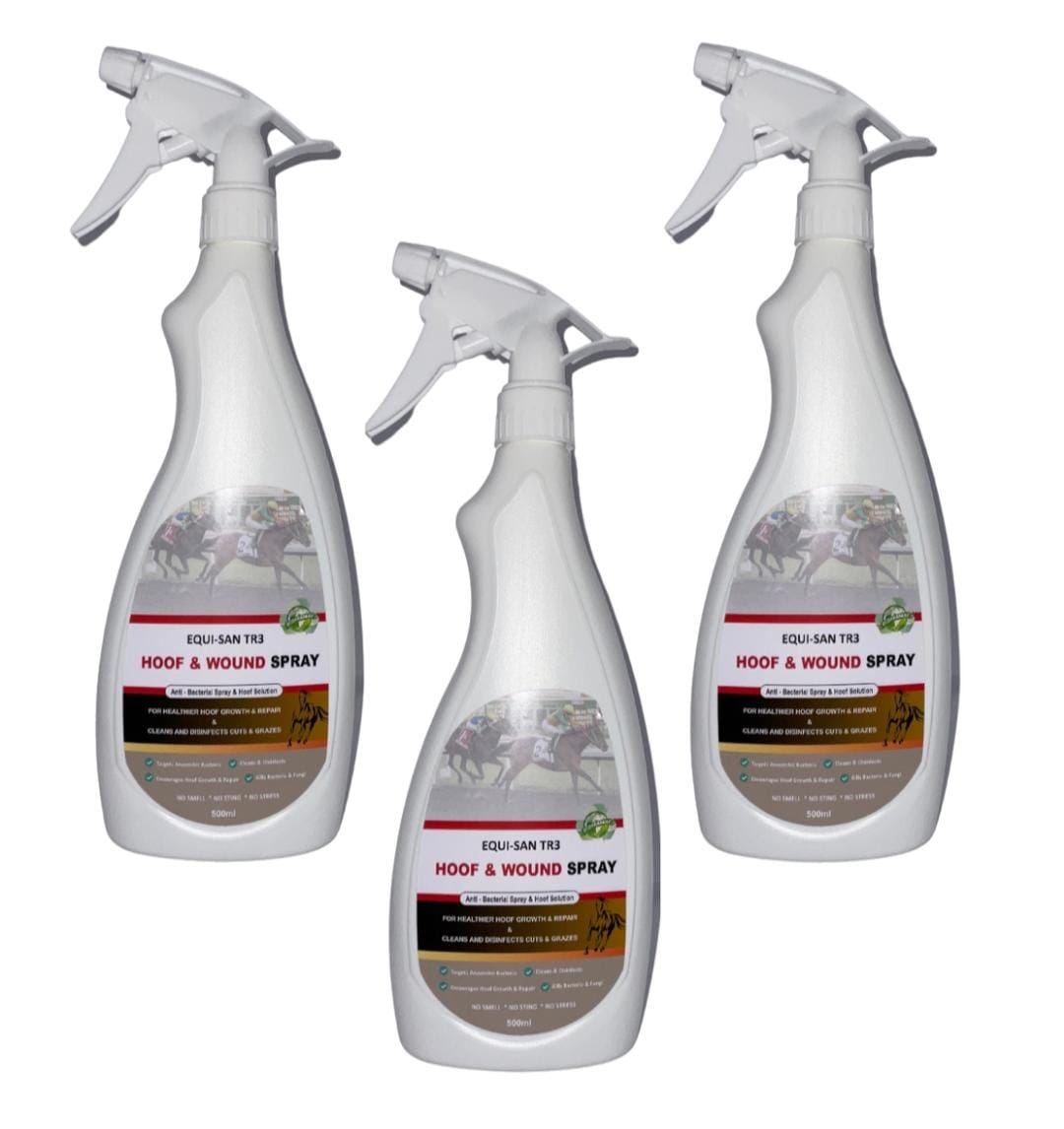 Equi-San Tr3 Wound Spray - No Smell - No Sting - No Stress